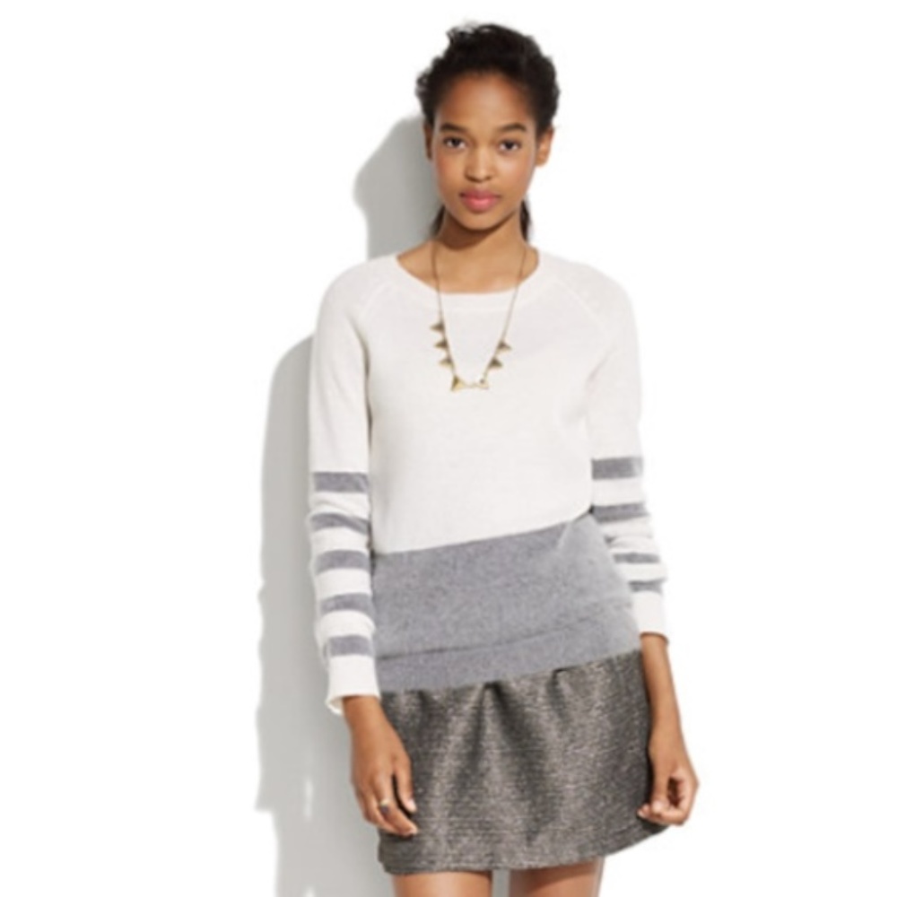 Madewell | Mixer Wool Rabbit Hair Sweater Small